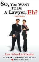 So You Want to be a Lawyer, Eh Cover